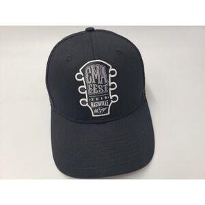CMA Fest 2019 Nashville Mesh Trucker Snapback Hat Cap Country Music Awards Black